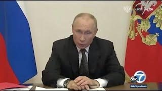 Putin declares martial law in annexed regions of Ukraine