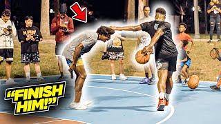 The Internet's DEADLIEST Ankle Breakers vs Park Hoopers... | Ft Hezi God, Nas, Fomby & More