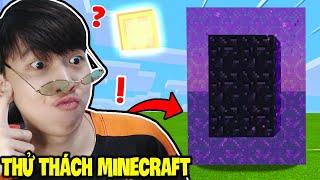 Đỉnh Cao Của Sự Mù Mắt  - THỬ THÁCH MINECRAFT THEO BÌNH LUẬN CỦA CÁC BẠN FAN | (Phần 23)