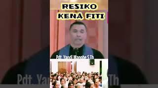 PDT. YANDI MANOBE S.TH. RESIKO