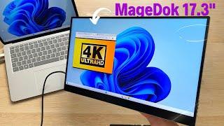 MageDok 17.3" Portable Monitor Review - 4K Goodness
