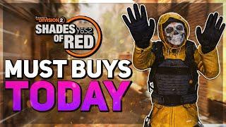 *RARE ITEMS ON SALE* The Hollow Man, Kard Custom, & Harmony! - The Division 2: Weekly Vendor Reset