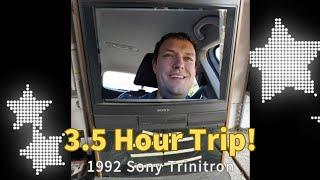 Worth the Drive?!? 1992 Sony Trinitron KV-27TW75 Vlog Pickup!