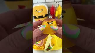 Packing School Lunch with Fidget Food (Gudetama) Satisfying Video ASMR! #fidgets #asmr 