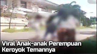 VIDEO VIRAL Anak-anak Perempuan Keroyok Temannya di Surabaya, Ditendang & Dipukul Sambil Bersorak