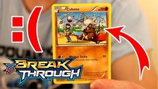 SADDEST Pokemon Card EVER! - Opening BREAKThrough Booster Pack (Pokemon TCG)