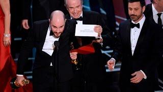 Worst Mistake in Oscars History! Wrong "Best Picture" Announced!