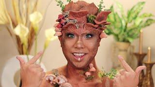 Narrative Cosmetics x Bryan Francisco Forest Fairy Woodland Mushroom Creature Makeup Tutorial