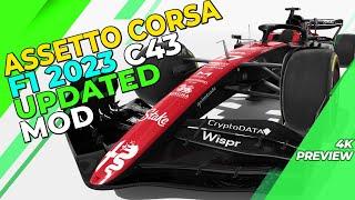 Assetto Corsa F1 2023 Alfa Romeo C43 New Updated Mod