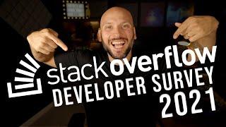 Most Popular & Highest Paying Programming Languages + Developer Salaries // Stack Overflow 2021