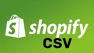 Shopify Advanced Tutorial  - Adding Tags - Bulk Editing Product CSV Files
