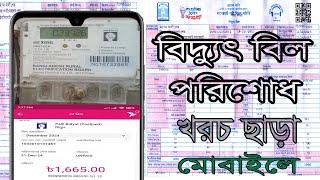 ঘরে বসে বিদ্যুৎ বিল পরিশোধ বিকাশে 2024 | How to pay Electricity Bill by Bkash 2024