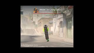 M4A4 | In Living Color (Factory New) #shorts #cs2