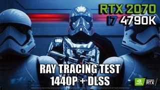 Ray Tracing Test on RTX 2070 - NVIDIA RTX Tech Demos (Star Wars, Atomic Heart, Justice)