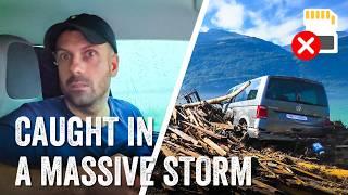 I Drove to Switzerland and a MASSIVE STORM Ruined Everything