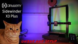 Artillery Sidewinder X3 Plus unboxing, test and review