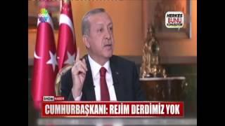 Cumhurbaşkanı: Rejim derdimiz yok