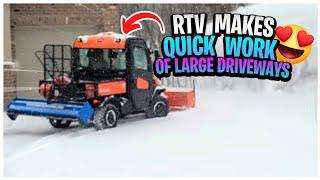 Best snow removal setup