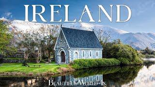 Ireland 4K - Mystical Winter Vistas and the Serenity of Irish Landscapes - Peaceful Piano Music