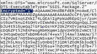 MSBI - SSIS - Encryption User Keys Passwords And More- Part-27