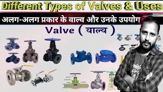 Valves | Different Types of Valves and Their Uses | Different Types of Valves used in Oil and Gas