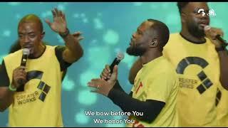 Here on our Knees (Oncemore Six) - ICGC Greater Works 2023 Pastor Edwin Worships With Joyous Qwame