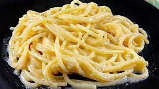 SPAGHETTI WITH BUTTER is made like this! quick and easy first courses