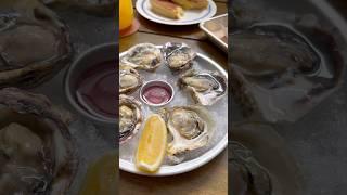 Indulging in a plate of fresh oysters is foodie heaven! #food #foodie #yum #eat #shortvideo