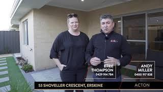 Andy Miller Introduces:  53 Shoveller Crescent, Erskine