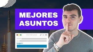 Los 3 tipos de ASUNTOS (Subjects) más efectivos para el Email Marketing