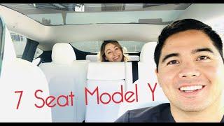 Does an Adult Fit in the 3rd Row of a Tesla Model Y 7 Seater???