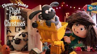  Shaun the Sheep: The Flight Before Christmas (Movie Clips Compilation)