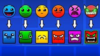 2.2 DIFFICULTY FACES ICON SETUP!!! - Geometry dash level requests