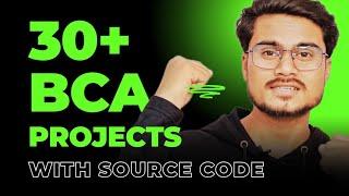 30+ BCA Project ideas with Source Code | STEP-BY-STEP Development by Team Codelopment