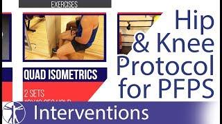 Hip & Knee Strengthening Protocol | Patellofemoral Pain Syndrome PFPS