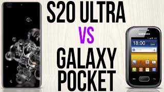 S20 Ultra vs Galaxy Pocket (Comparativo Especial de 200 mil inscritos)