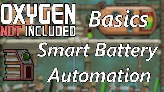 Smart Battery Automation Explained - Oxygen Not Included - Basics