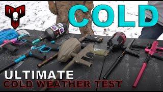 The ULTIMATE Cold Weather Test for Paintball Markers // CS3, LV2, Gtek 180R, DSR+, M3+, TM40, Era