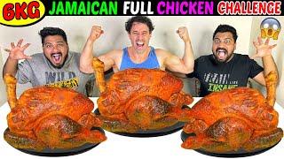 6KG FULL WHOLE JAMAICAN CHICKEN EATING CHALLENGEFt. INTERNATIONAL BODYBUILDER