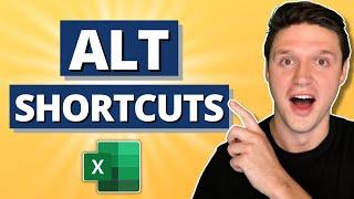 How To Use Alt Shortcut Keys To Get Faster At Excel