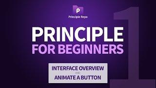 Principle for Beginners (Part 1) - Interface Overview & Button Animation