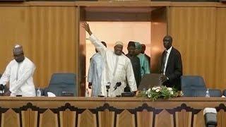 Gambian army chief awaits President Barrow's arrival