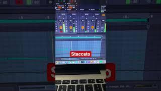 Micro Tip 1 - Try switching between legato and staccato on your 808 hits! It’s easy in Ableton live