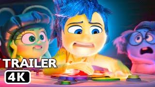 INSIDE OUT 2 - Official Trailer (4K ULTRA HD) NEW 2024