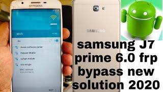 Samsung J7 Prime 6.0 G610f Frp Bypass Talk back not working New Tricks 2020 Very Easy