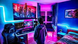 Ich habe einem Zuschauer ein Gaming Room geschenkt und aufgebaut!