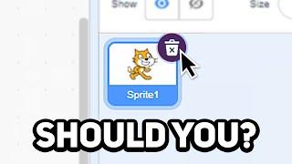 you should never delete the scratch cat (or should you?)