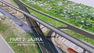 3D Animation of Padma Bridge Railway Project (JAJIRA)