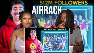 Airrack Trapped 25 TikTokers In A Box | REACTION