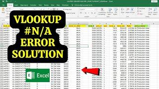 Excel Vlookup Not Working- Here is the solution